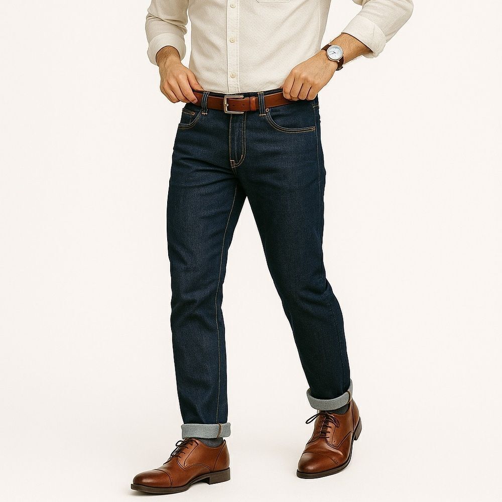 Naked & Famous Skinny Guy Left Hand Twill Selvedge Jeans Button Fly 30x31